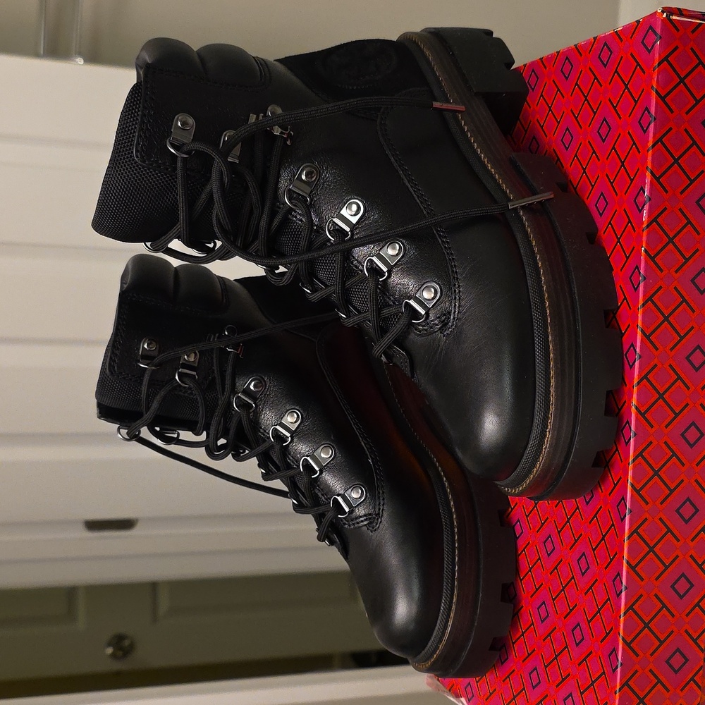 Tory Burch Black Boots - Picture 2 of 8